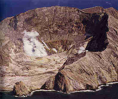 Volcanic White Island
